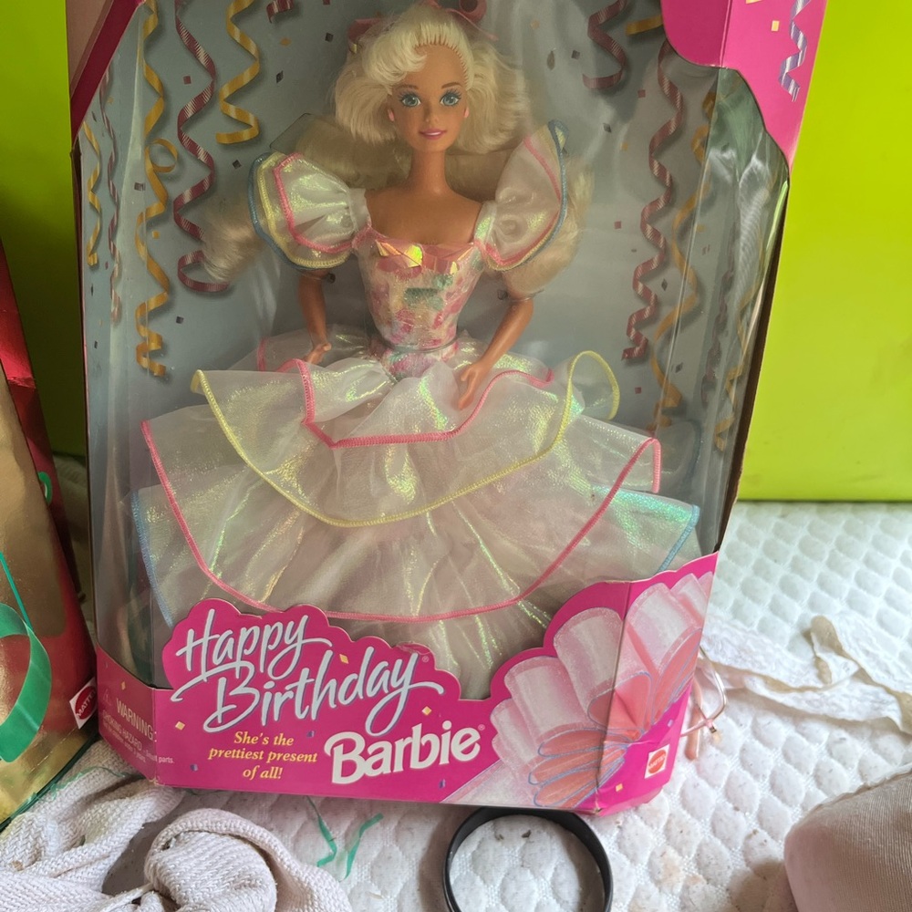 Barbie Pink and White Doll Collection with Accessories